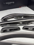 01-06 BMW E46 M3 Convertible Interior Armrests Trim Set Titan Shadow *Notes*