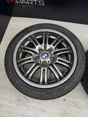 BMW E46 M3 01-06 Style 67 Wheels Rims W/ Tires 19x8 19x9 Set OEM Staggered