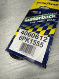 NEW Serpentine Belt Goodyear Gatorback 4060612 6PK1555