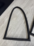 BMW 94-99 E36 325 328 M3 Coupe Panel Window Seals Black Quarter Rear