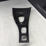 09-13 BMW E93 M3 DCT CIC LEATHER CENTER CONSOLE TRIM CONVERTIBLE *CREASES*