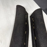 2001-2006 BMW M3 E46 Coupe Front Left Right A Pillar Trim Cover Black OEM