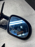 95-99 BMW E36 M3 Coupe Side Mirrors Pair Cosmos Black