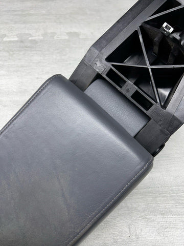 BMW E36 M3 Armrest Arm Rest Leather Grey Gray Center Console 95-99 OEM