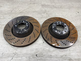 06-10 BMW E60 E63 E64 M5 M6 FRONT BRAKES DISCS ROTORS