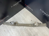 01-06 BMW E46 M3 Front Bumper Rebar Reinforcement Beam *Small Crack*