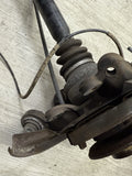08-13 OEM BMW E90 E92 E93 M3 Rear Left Driver Axle + Spindle Knuckle