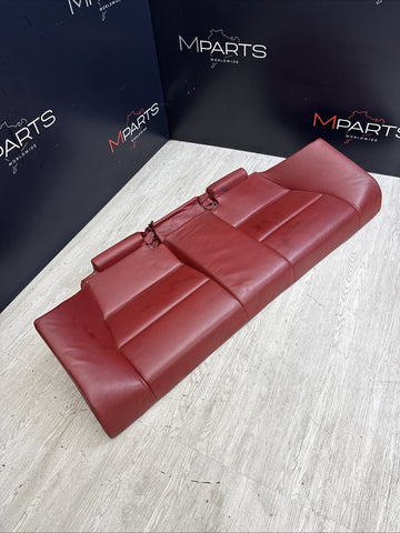 2001-2006 BMW E46 M3 Coupe Rear Seat Bottom Bench Imola Red OEM