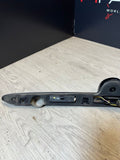 01-06 BMW E46 M3 Convertible Trunk Lid Grip Key Deck Handle Jet Black