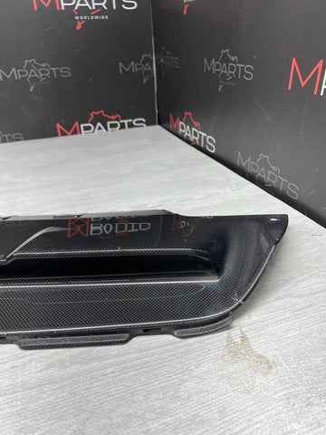 2012 - 2018 BMW F06 6-Series M6 Rear Bumper Lower Diffuser Valance OEM Carbon