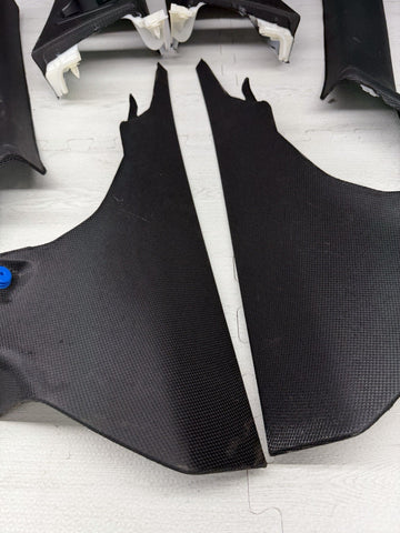 BMW F82 F32 M4 15-20 Coupe ABC Pillars Panels Roof Trim BLACK OEM
