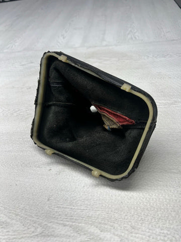 BMW E46 323 325 330 M3 Leather Shift Shifter Tri Stitch Boot Cover + Ring