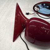 01-06 BMW E46 M3 Side View Door Mirrors Pair Imola Red *Notes*