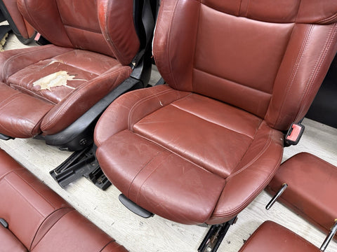 08-13 BMW E93 M3 Convertible Complete Interior Seats Fox Red