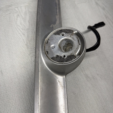 01-06 BMW E46 M3 Convertible Trunk Lid Grip Key Deck Handle Titanium Silver