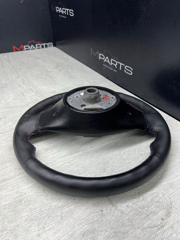 REWRAPPED Perforated BMW Steering Wheel 01-06 E46 M3 Stock MANUAL 32342282020