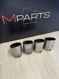 15-20 BMW F80 F82 F83 M3 M4 Exhaust Tips OEM Genuine 18107853892 Chrome