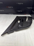99-03 OEM BMW E39 M5 Rear Left Driver Door Panel  Leather Black *Notes*