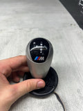 06-10 BMW E60 E63 E64 M5 M6 SMG Transmission Shift Knob & Boot 25162282750