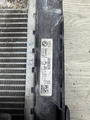 BMW 18-23 F90 F92 F93 M5 M8 S63 Front Engine Cooling Radiator + Condenser OEM