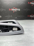 01-06 BMW OEM E46 M3 Convertible Brushed Aluminum/Black Trims Armrests Rear