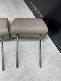 BMW E30 318 325 3 Series Headrests Head Rests Beige Driver and Passenger
