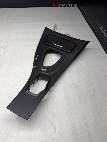 9-13 BMW M3 E92 E93 AUTOMATIC SHIFTER COVER BEZEL PANEL Black OEM 7903962 *notes