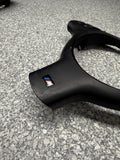 OEM 01-06 BMW E46 M3 Upper & Lower Steering Wheel Trim Cover Plate Black