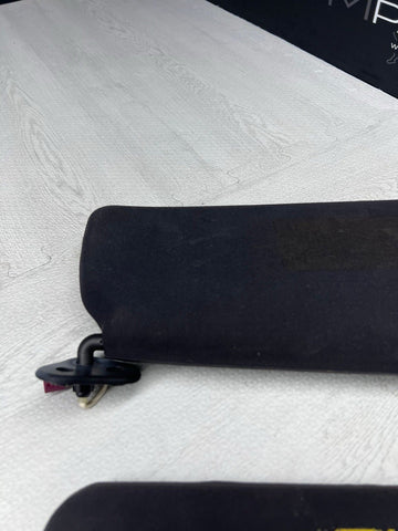 01-06 BMW E46 M3 Left Right Visors Sticker Peeling Off