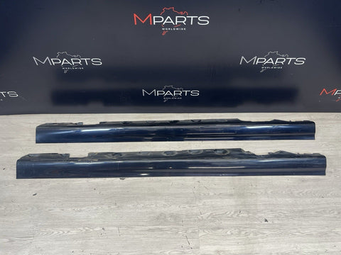 01-06 BMW E46 M3 Rocker Panel Side Skirts OEM Carbon Black
