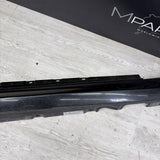 OEM BMW F12 F13 640 650 M6 Passenger Side Rocker Skirt Trim Panel Black Sapphire