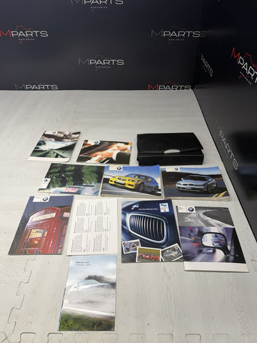 OEM 01-06 BMW E46 M3 COUPE OWNERS MANUAL BOOK BOOKLET POUCH