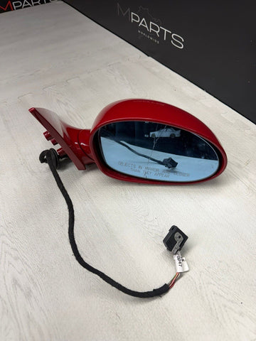 01-06 BMW E46 M3 Right Passenger Side View Mirror Imola Red