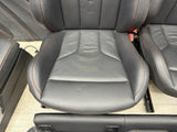 19-21 BMW F87 M2 Coupe Competition Interior Seats & Panels Black Red Stitching