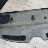 2000-2003 BMW E39 M5 Rear Window Shelf Interior Trim Panel Black Alcantara OEM