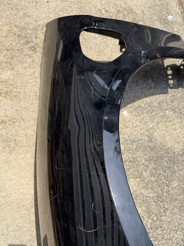 20-25 PORSCHE TAYCAN 9J1 FRONT LEFT DRIVER FENDER PANEL W/ POWER CHARGE DOOR