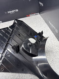 01-06 BMW E46 M3 BLACK DEAD PEDAL KICK PANEL COVER 7902400 *Hairline Crack