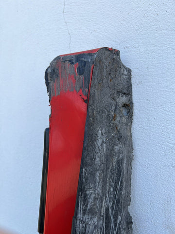 2010-2015 Ferrari 458 Right Rocker Panel Side Skirt Nero Daytona *Damage*