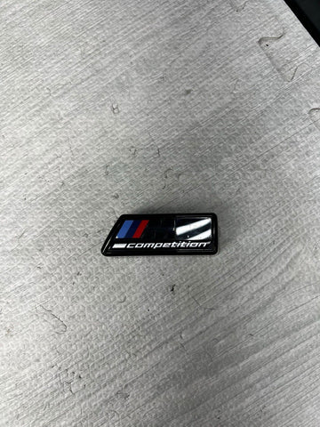 BMW 21-25 G80 G82 G83 M3 M4 Front Grille Competition Emblem Logo Badge OEM