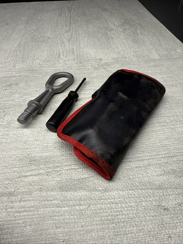 08-13 BMW E46 E90 E92 E93 M3 Emergency Trunk Tool Tools Kit Set + Pouch OEM