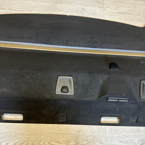 BMW F06 650 M6 Grand Coupe 13-16 Rear Window Shelf Panel Alcantara Black OEM