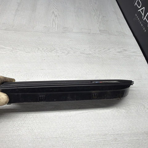 01-06 BMW E46 M3 Fender Vent Passenger Grill Trim Genuine OEM Painted Black