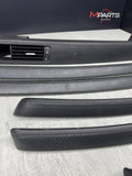 08-13 BMW E92 E93 M3 Interior Trim Set Carbon Leather OEM Genuine *Notes*