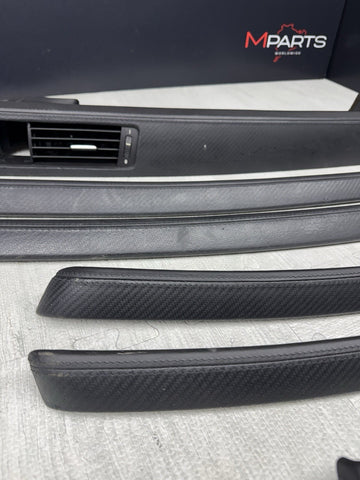 08-13 BMW E92 E93 M3 Interior Trim Set Carbon Leather OEM Genuine *Notes*