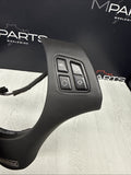 08-13 BMW E90 E92 E93 M3 Lower Steering Wheel Trim Cover Plate Leather