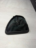 08-13 BMW E90 E92 E93 M3 Leather Stich Gear Shift Boot Gaiter Black with Frame