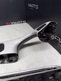 01-06 BMW E46 M3 Brushed Aluminum/Black Door Trim Armrests Front Rear *Notes*