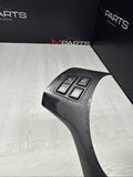 08-13 BMW E90 E92 E93 M3 Steering Wheel Trim Cover Black + Buttons *Peeling*