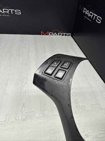 08-13 BMW E90 E92 E93 M3 Steering Wheel Trim Cover Black + Buttons *Peeling*