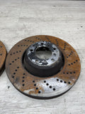 06-10 BMW E60 E63 E64 M5 M6 FRONT BRAKES DISCS ROTORS